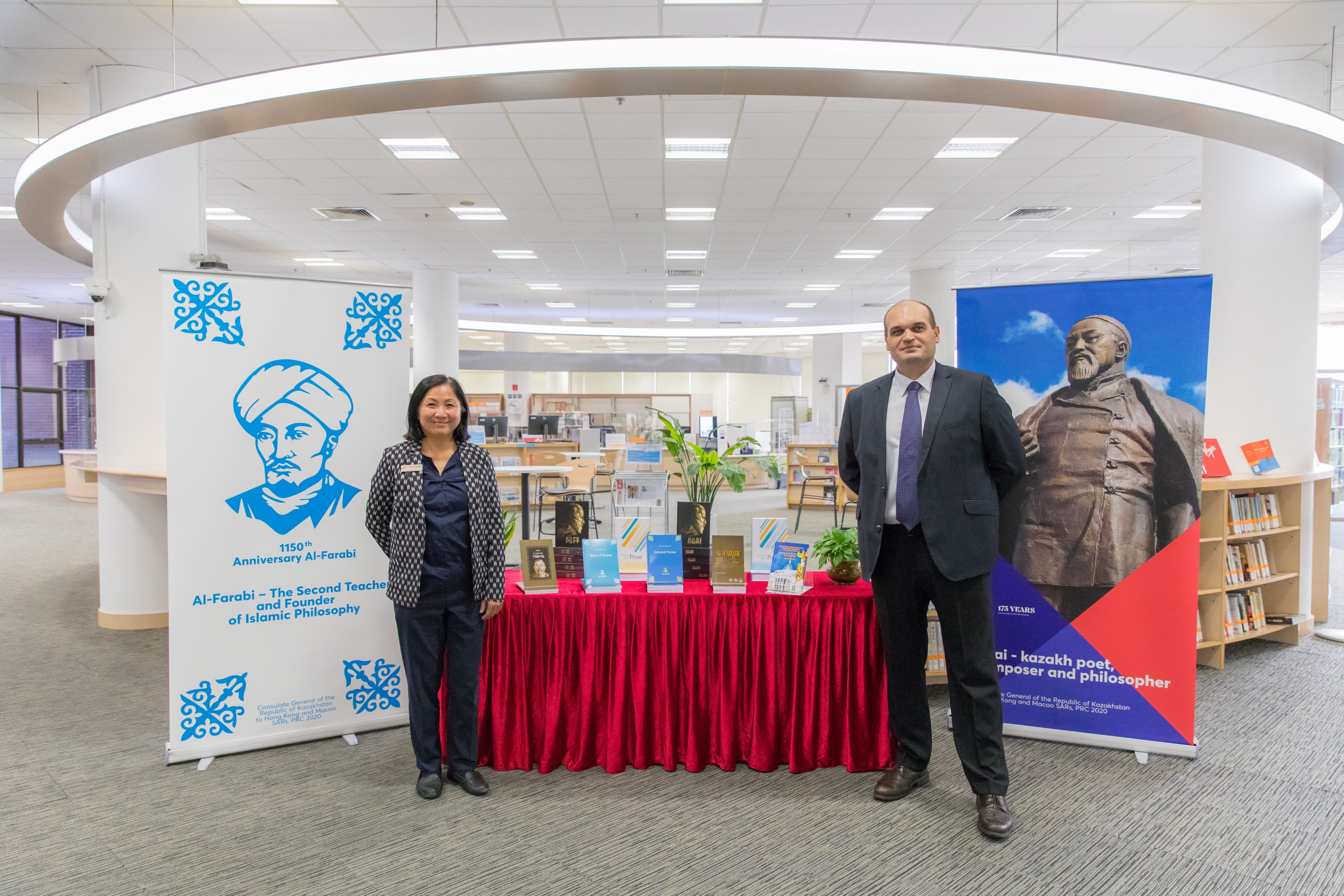 Book Donation from Consulate General of Kazakhstan